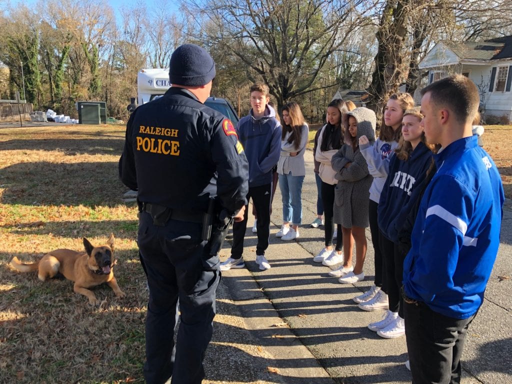 CERT and SAR with K9 officer